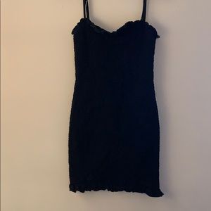 Lulus bodycon peplum babydoll dress